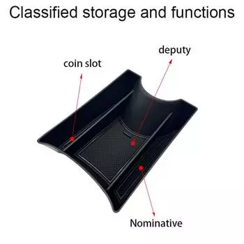 NEW High Quality for VW Up / Seat Mii / Citigo 2013-2024 Center Console Armrest Storage Box Auto Interior Accessories