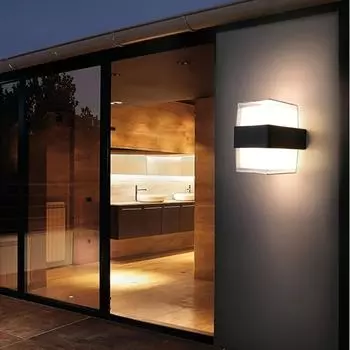 New High-Quality, Modern, and Energy Efficient Waterproof LED Wall Light with Nordic Style for Outdoor and Indoor Use - Stylish,