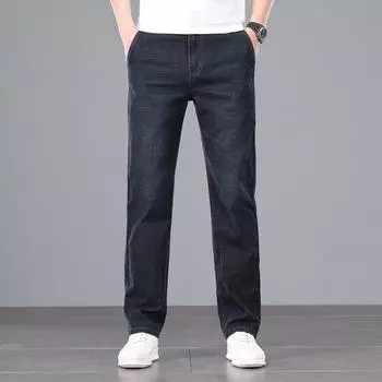 New High-waisted Small Light Business Thin Small Straight Trousers Denim Trousers 29