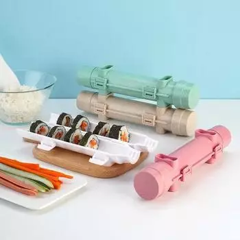 Новый бытовой суши-роллер, форма для риса, овощей, мяса, приспособления для самостоятельного приготовления суши, машина для приготовления кухонного инструмента