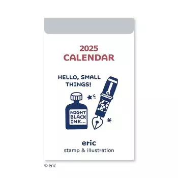 Новый японский календарь 2025 Календарь Daily eric 9761 мм NK4202