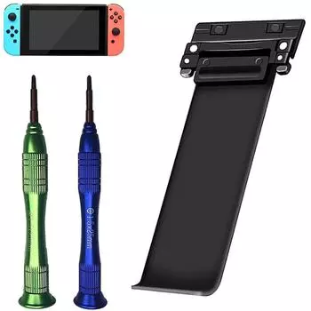 New Kickstand Back Bracket With 2 Screwdrivers & 4 Screws For Nintendo Switch
