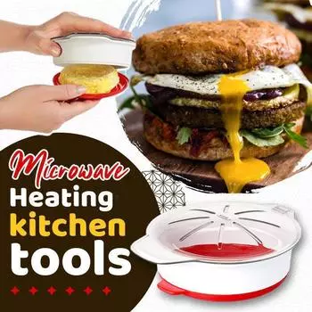 New Kitchen Microwave Oven Egg Cooker Home Microwave Heating Easy Eggs Tools Egg Heating Bowl Fast Breakfast Steamed Egg зелёный