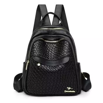 New Knitted Backpack Niche Design Backpack for Women with High-end Light Travel Fashion Casual Women s Backpack