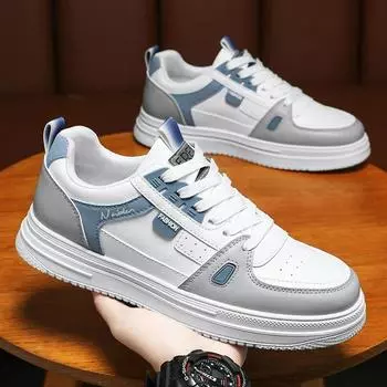 New Men s Casual Shoes for Men Lace-up Breathable Lightweight Walking Sneakers Hard-Wearing Non-Slip Platform Shoes Tenis 39