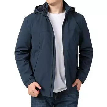 New Men s Jackets with Velvet and Cotton In Autumn and Winter Outdoor Leisure Loose Men s Jackets Quick-drying Warm Men s Jackets M
