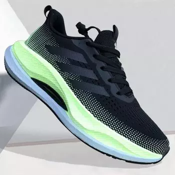 New men s shoes four seasons versatile sports shoes fashionable low-top lace-up platform men s casual single shoes 39 чёрный