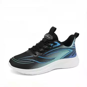 Новые мужские туфли Ice Silk Mesh Повседневная спортивная обувь Нескользящие кроссовки Мужская универсальная модная обувь Парная обувь 36