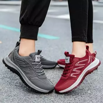 New Men s Shoes Spring Lightweight Sneaker Black Walking Shoes Soft Bottom Shoes Men s and Women s Casual Shoes 40
