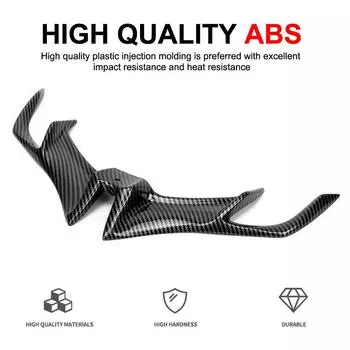 New Motorcycle Front Fairing Winglet Wing Cover Trim For YAMAHA R15 V3 2017 2018 2019 2020 2024 Shark Fin Beak Moto Accessories