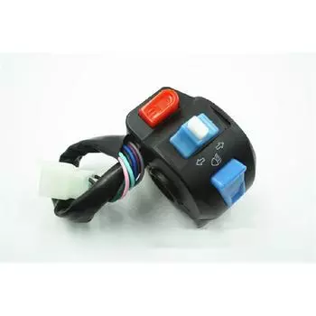 New Pair Left+Right Motorcycle ATV Handlebar Mount Headlight/Turn Signal/Horn Switch