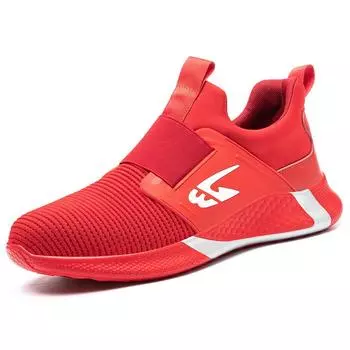 New Personalized Shoes Safety Shoes for Unisex Light Weight Waterproof Welder Safety Shoes for Oil Resistant Anti slip 4.5 красный