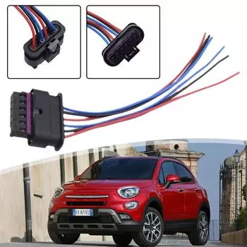 New Rear Tail Light Lamp Bulb Socket Carrier For 3 Series Rear Tail Light Rear Lamp Plug Prewired Connector For Fiat 500X P7D8
