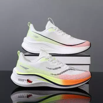 New Red Rabbit 7 Couple Carbon Board Mesh Breathable Sneakers Year Daddy Trendy Shoes Men s Casual Running Men s Shoes 36