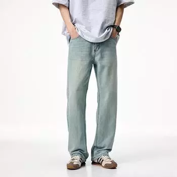 New Straight-fit Summer and Spring Drooping Jeans 28
