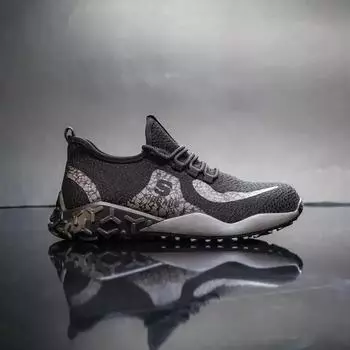 New Style 2024 Labor Protective Shoes Composite Safty Shoes Men Steel Toe 40 серый