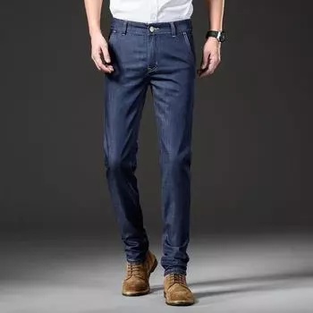 New Summer Thin Jeans Men s Modal Fabric Soft and Smooth Skin-friendly 28