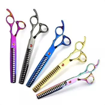 New Superior Professional High-Quality Japan 440C Thinning Shears - 7 Ultimate Tool for Exceptional Dog Grooming - Premium Choi