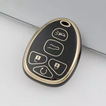New TPU Remote Car Key Case Cover for Chevrolet Tahoe Suburban Gmc Yukon for Cadillac Escalade Shell Fob Keychain Accessories