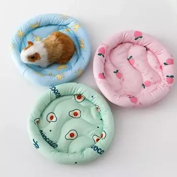 New Type of Small Pet Bed Nest Soft Warm Bed Guinea Pig Chinchilla Rabbit Bed Cage Nest House Breathable Cushion Sleeping Mat