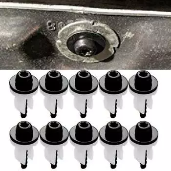 New Under Engine Shield Screw Grommet Set Bumper Cover Retainer For Ford Vehicles