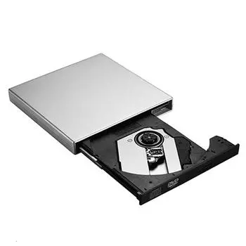 Новый универсальный внешний USB DVD оптический привод 24X CD рекордер для ПК ноутбука чёрный