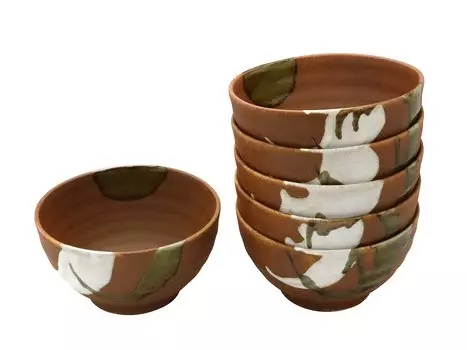 New use Standard for and set meal restaurants Kamenen Kisoji Okonomi bowl 6 pieces [Commercial set] udon, soba, 5.0