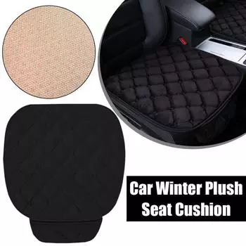 NEW Winter Warm Car Front Seat Cover Cushion Universal Cars Seats Automobile Pad Soft Protector In Cushions Auto Chair Cove P9J2