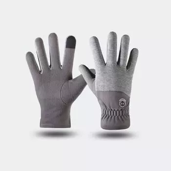 New Winter Warm Ski Gloves for Men and Women Plus Velvet Thickened Cycling Touch Screen Gloves One size