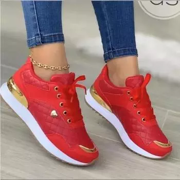 New Women s Mesh Sneakers Patchwork Lace Up Flat Shoes for Women Lightweight Female Shoes ClassicD Versatile Zapatillas E Mujer 36