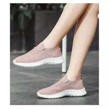 New Women s Shoes Korean Version Casual Breathable Running Shoes Breathable Soft Sole Sports Shoes for Women 35 белый