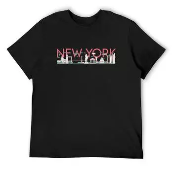 New York Travel T-Shirt Essential T Shirt New Edition Anime Stuff Men S T-Shirt S белый