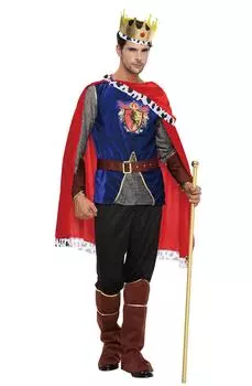 New York Wish King Costume [Clear Stone] NYW_M1403 Men s