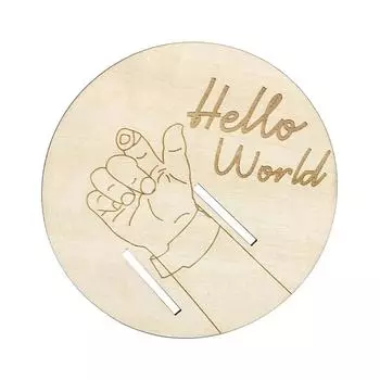 Newborn Hospital Engraved Keepsake Holder Personalized Baby Gift Memorial Pregnancy Wristband for Father s Day Mother s Day Baby Wood
