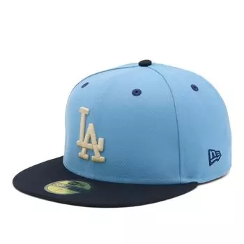 Newera Cap 59FIFTY 70898510 NER35C2673 MLB Los Angeles Dodgers Shohei Otani LA Sky Navy UNDER VISOR ONSPOTZ Custom Made Hat Gokyu Fifty 5950 Straight