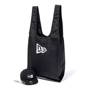 NEWERA Cap Pouch Eco Bag 8L Pouch Черный x Белый [New Era]