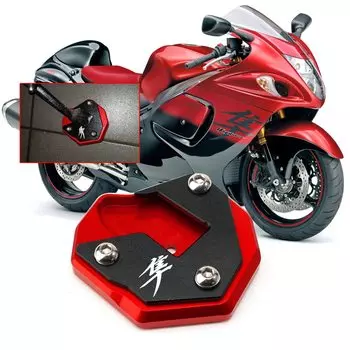 Newest High Quality Motorcycle CNC Side Stand Magnification Extended Stand Kickstand Amplifier Side Stand