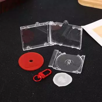 NFC пустой альбом CD чехол брелок с наклейкой NFC CD плеер брелок периферийный памятный альбом брелок DIY сумка кулон A4