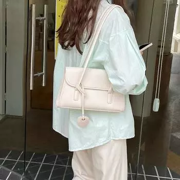 Niche Bag Female Summer Shoulder Bag Foreign Style Hand Baguette Underarm Bag