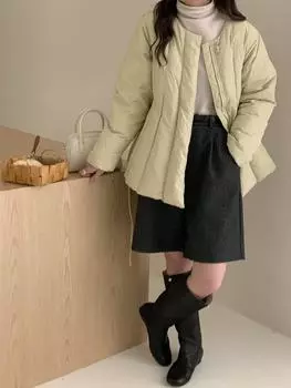 Niche short waist down jacket women s winter 24 new slim and thin white duck down warm jacket average size 90-70 kg