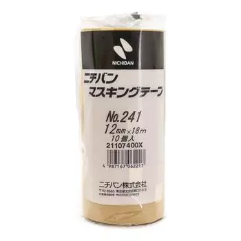 Nichiban Masking Tape 10 rolls 12mm x 18m 241-12