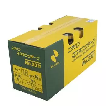 Nichiban Masking tape 18mm x 18M 70 rolls No.2311 (for vehicles)