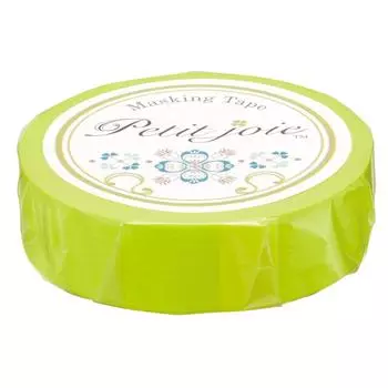Nichiban Petit Joie Masking Tape 10 volumes Light Green PJMT15S059-10P