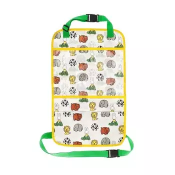 Nicot x MF заднее сиденье удар животное белый [Miffy (Миффи Никотт)] LIC-MF0003 охранник/Миффи