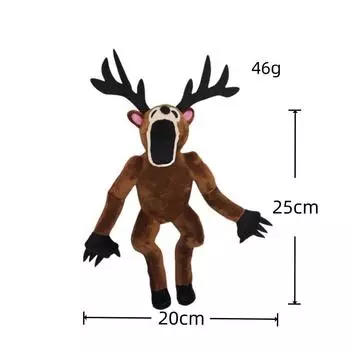 Nights In 99 The Forest Deer Plush Doll With Pp Cotton Filling For Gifts Kids