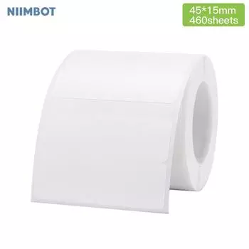 Niimbot Термальные пустые белые этикетки в рулоне 40x40mm (180 sheets) белый