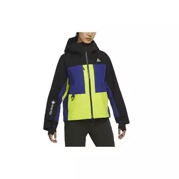 Nike ACG Gore-Tex Misery Ridge Повседневная спортивная куртка с капюшоном Женская верхняя одежда Зеленый CV0612-015 S