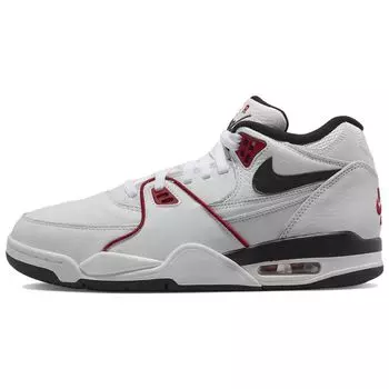 Nike Air Flight 89 Белые Черные Красные Мужские Кроссовки Университет-Красный FD9928-101 44.5