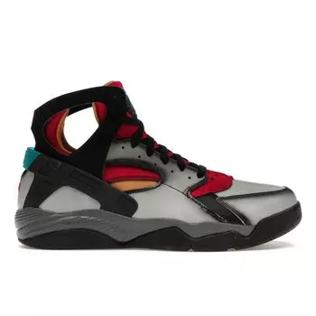 Nike Air Flight Huarache Airbrush - Бордо Мужские кроссовки Серый Светло-Дымчато-Серый Черный FD0189-001 42