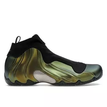 Nike Air Flightposite Metallic Gold 2024 Мужские кроссовки Черный Металлик-Серебристый Белый FV5582-700 40.5